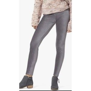 NEW | HUE HI-RISE CORDUROY LEGGINGS, GRAPHITE, S, MSRP $44.